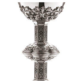 Cáliz y patena Molina estilo gótico copa plata 925