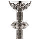 Chalice and paten Molina in Gothic style with 925 sterling silver cup s2