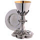 Saints chalice and paten Molina in Gothic style with cup in 925 sterling silver s1