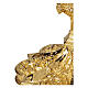 Calice et Patène Molina en bain d'or 24 carats style gotique coupe argent 925 doré s3