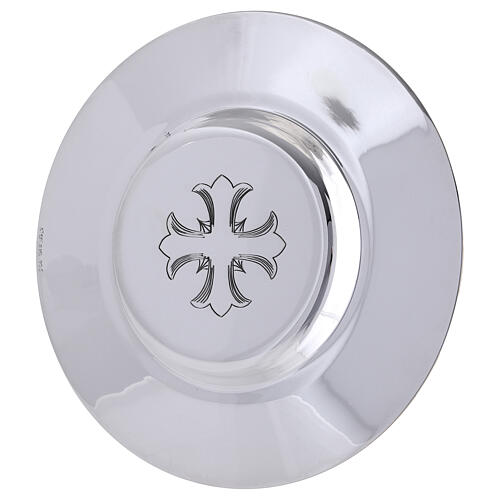 Chalice and paten Molina in 925 solid sterling silver with crosses in Gothic style 3