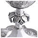 Chalice and paten Molina in 925 solid sterling silver with crosses in Gothic style s14
