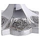 Calice et patène croix style gotique Molina argent 925 massif s17
