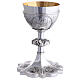 Calice e Patena Molina croci stile gotico argento massiccio 925 s4
