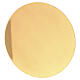Calice Pisside Patena Molina base medaglioni stile gotico ottone dorato s13