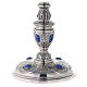 Plateresque chalice Molina in 925 sterling silver decorated with cabochons s4