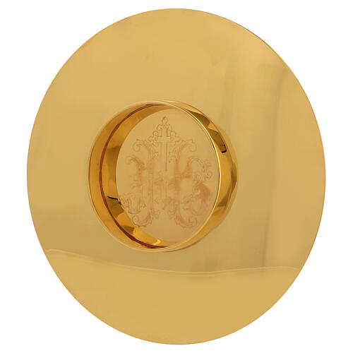 Calice ciboire patène ciboire eucharistique Molina baroque bicolore coupe argent 925 3