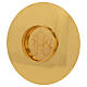 Calice Pisside Patena Pisside Offertoriale Molina Barocco bicolore coppa argento 925 s3