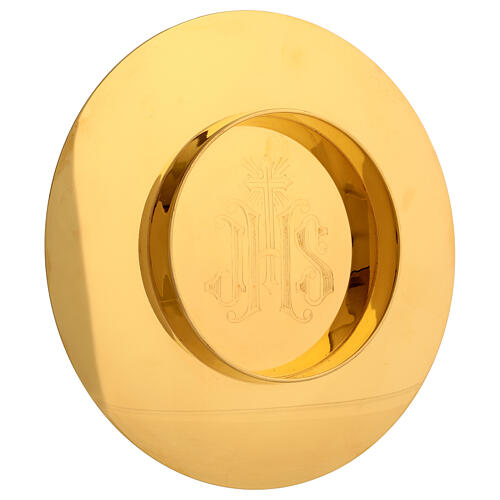 Chalice and paten Molina with star base, cup is in gold 925 sterling silver 3