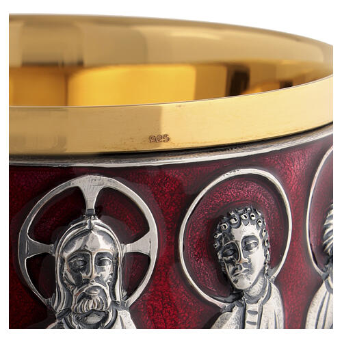 Calice Pisside e Patene Contemporanei Molina Ultima Cena coppa argento 925 10