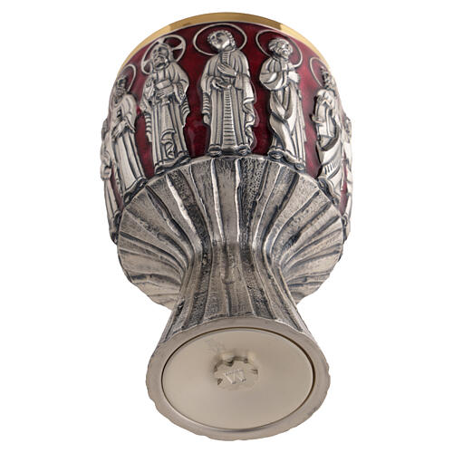 Calice Pisside e Patene Contemporanei Molina Ultima Cena coppa argento 925 11