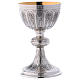 Chalice, paten and ciborium Molina with apostles and evangelists in 925 solid sterling silver s2