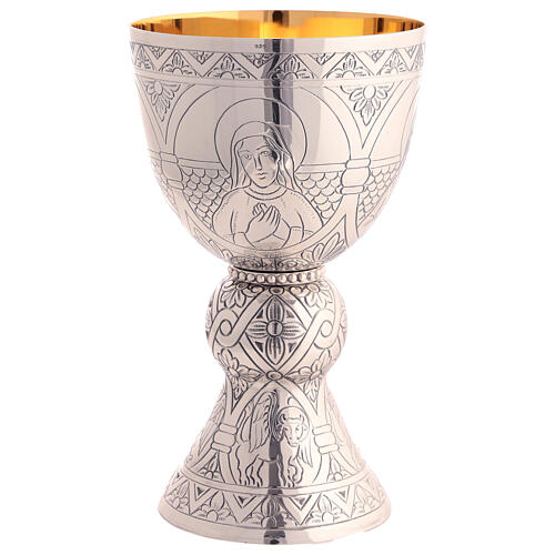 Chalice, paten, ciborium Molina Tassilo in 925 solid sterling silver 4