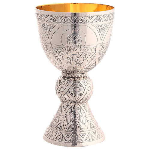 Calice Patena e Pisside Molina Tassilo argento massiccio 925 2