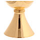 Main chalice Molina with shiny finish in golden brass s3