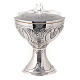 Molina ciborium with leaves design in 925 solid sterling silver carved by hand s1