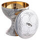 Molina ciborium in Tassilo style in silver brass s2