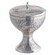 Molina ciborium in Tassilo style in silver brass s4