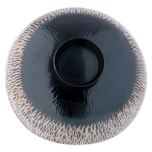 Bowl paten hand-hammered in silver-plated brass Molina 5
