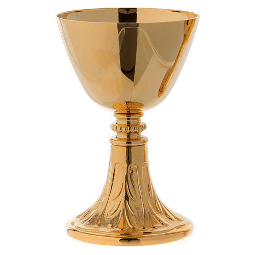 Chalice and Ciborium with decorated base 3