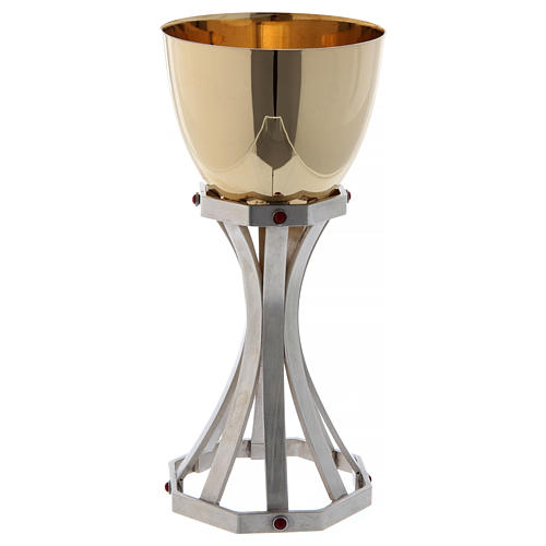 Chalice Saint Basil model in brass 22 cm 1