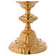 Baroque style ciborium cast brass 10 inches s3