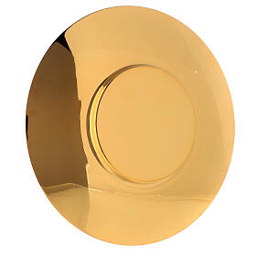 Classic paten in brass 8 in diameter