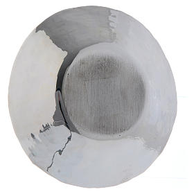 Patene, aus Messing, schlichtes Modell, Durchmesser 19 cm
