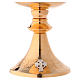 Pisside mod. Ciborium ottone dorato h 23 cm s3
