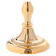 Chalice and ciborium in golden 24 karat brass s3