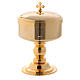 Pisside fontana ottone dorato 14 cm s1