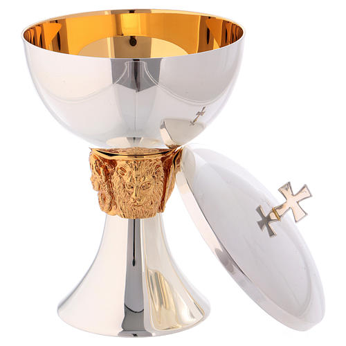 Kelch Ziborium und Patene Molina Evangelisten Symbolen 5