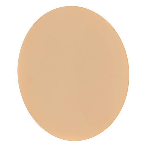 Calice con decori e patena 13 cm ottone dorato opaco 6