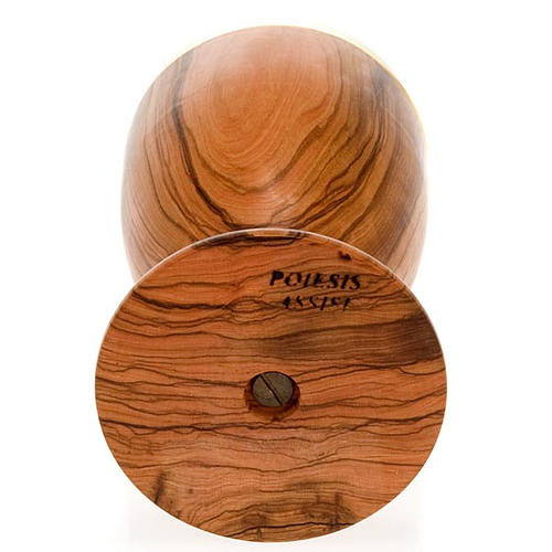 Calice olivo bordo risvoltato diam 10 cm 2