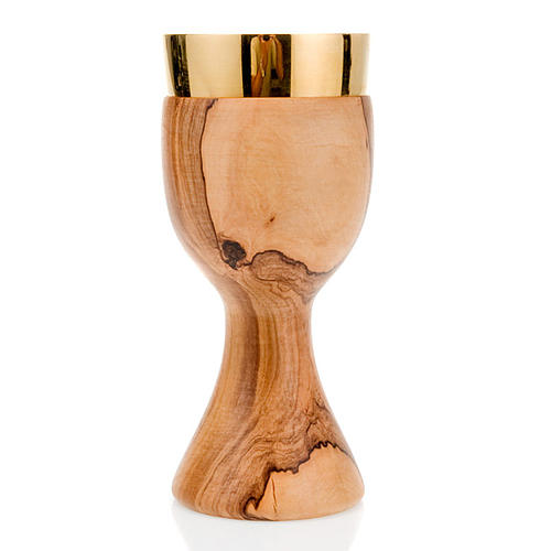 Olive wood thick edge chalice 3