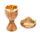 Olive wood ring chalice s5