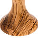 Calice olivo bordo risvoltato diam 7 cm s4