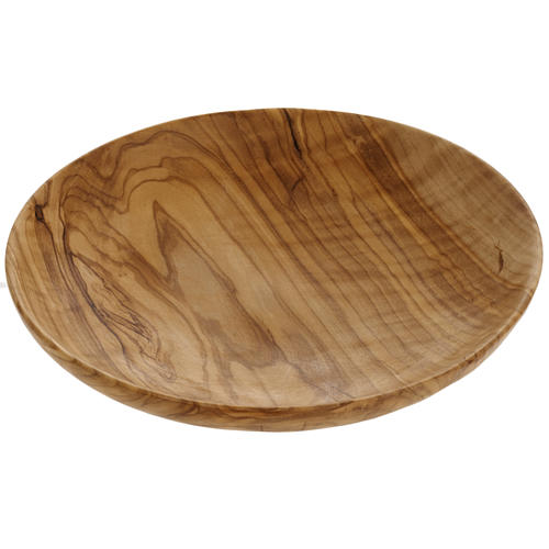 Paten in olive wood, 18cm diameter 1