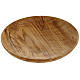 Paten in olive wood, 18cm diameter s1
