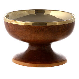Paten leather-colored golden brass, 16 cm