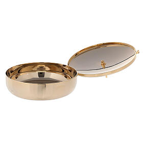 Communion bowl in gold plated brass