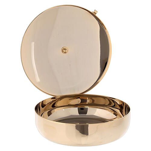 Communion bowl in gold plated brass 3