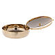 Communion bowl in gold plated brass s2