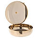 Communion bowl in gold plated brass s3