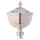 Travelling ciborium silver-plated brass with gold-plated inside Molina s3