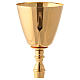 Chalice and pyx made of brass with 24-carat gold plating s4