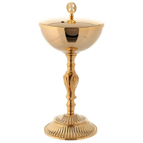 Gold-plated chalice and pyx 24 and 20cm high 3