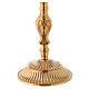Gold plated chalice and ciborium with Baroque decorations s4