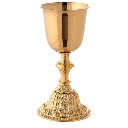 Gold plated casted chalice and ciborium 2