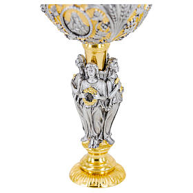 Calici Pissidi Patene metallo: Calice celebrazione Sacro Cuore Evangelisti ottone oro argento Calici Pissidi Patene metallo: Calice celebrazione Sacro Cuore Evangelisti ottone oro argento